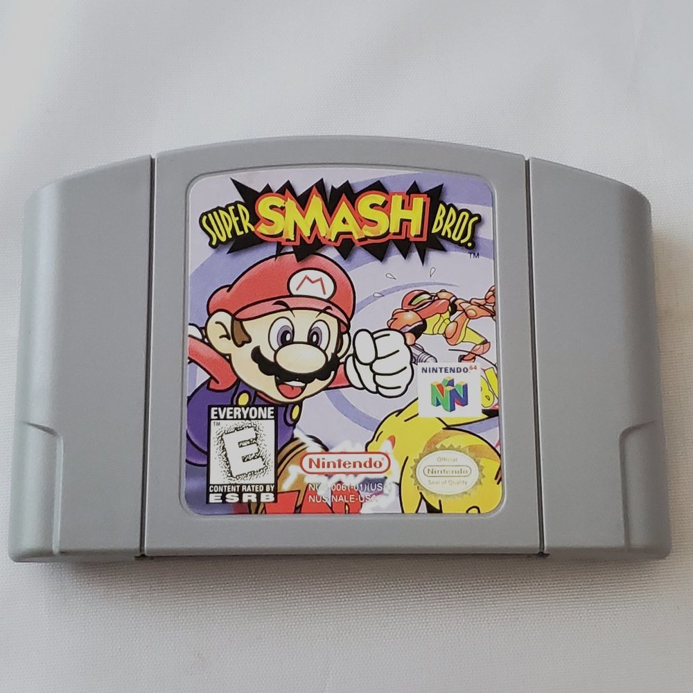 Super Smash Bros. Nindendo 64 Video Game